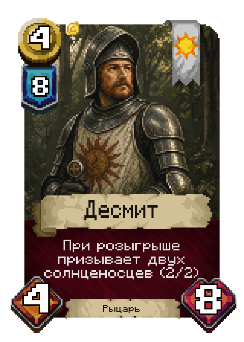 Карта Десмит